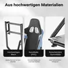 Wiltec Rennsimulator Racing Cockpit 71 x 136 x 108 cm, Auto Produktbild-Vorschau 6