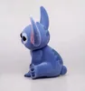 A side view of a blue Stitch figurine sitting down. Produktbild-Vorschau