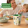 Kinderbecher Melamin 250ml Grün - bruchsicherer Trinkbecher Produktbild-Vorschau 5