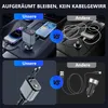 120W Einziehbares Auto Ladegerät,4-fach Produktbild-Vorschau 2