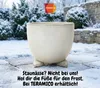 Dessous de plat en céramique gris blanc Ø 40 cm XXL Plateau Voir les images du produit 9