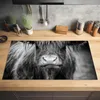KitchenYeah© Herdabdeckplatte Schottischer Highlander - Kuh Produktbild-Vorschau 2