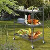 ONVAYA® Küchenwagen James klappbar | Servierwagen auf Produktbild-Vorschau 7