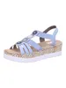 Rieker fsk damen sandalen Damen Sandalette in Blau, Größe Produktbild-Vorschau 2