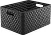 ROTHO Panier de rangement "Country" 28 l anthracite L89245 Voir les images du produit 1