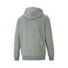 The back view of a grey hooded jacket. Produktbild-Vorschau