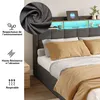 INONEFT, postel s čalouněnou konstrukcí, rozměry 140x200 Náhled obrázku produktu 6