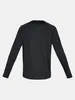 A black long-sleeved shirt is shown from the back against a white background. Produktbild-Vorschau