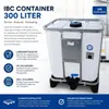 300 L IBC Container Gefahrguttank Gefahrgutbehälter Tank Produktbild-Vorschau 2