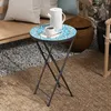 Outsunny Beistelltisch klappbar Gartentisch mit Produktbild-Vorschau 8