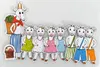O Kůzlátkách - Rozprávka do divadla - 9 bábok Náhľad obrázku produktu 9