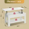 Couchtisch Höhenverstellbar und Ausziehbar, Couchtisch Holz Produktbild-Vorschau 3