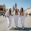 Bílé pyžamo Furia, kigurumi onesie s křídly, jednodílné Náhled obrázku produktu 10
