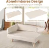 COSTWAY Kattenbank, luxe, verhoogd kattenbed, geschikt tot Productafbeelding-voorbeeld 5