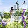Set di 2 colonne per rampicanti Relaxdays, metallo, A x P: Anteprima dell’immagine prodotto 5