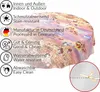 Tischdecke Wachstuch Weihnachten Rot Robust Wasserabweisend Produktbild-Vorschau 5