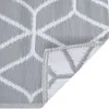 vidaXL Dywanik zewnętrzny ARAKIL szary 190x290 cm PP Podgląd zdjęcia produktu 6