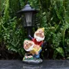 Lampada da giardino solare, decorazione, scultura, Anteprima dell’immagine prodotto 6