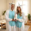 Pigiama Onesie Kigurumi Travestimento Costume Unicorno Anteprima dell’immagine prodotto 3