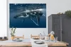 MuchoWow® Poster Bucklige Mutter und Kind schwimmen Produktbild-Vorschau 4