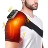 1 pc Masseur de genou, masseur, épaulière chauffée, avec Voir les images du produit 4