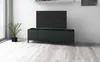 Sophia Lowboard 152 cm mit Metallfüßen schwarz-matt Produktbild-Vorschau 4