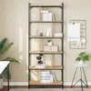 vidaXL Regał 6 półek dąb sonoma 76x32x192 cm Materiał Podgląd zdjęcia produktu 2