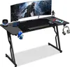 Jayseuw Gaming Tisch 140cm x 60cm, Gamer Schreibtisch Produktbild-Vorschau 8