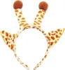 Oblique Unique Haarreif Haarreifen Giraffe mit Ohren und Produktbild-Vorschau 1