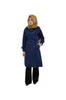 Damen Mantel Trenchcoat Jacke Marineblau 46 Langmantel Produktbild-Vorschau 1