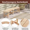 Panchina da giardino COSTWAY resistente alle intemperie, Anteprima dell’immagine prodotto 5
