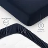 Blumtal Basics Mikrofaser Spannbettlaken 90x200cm - Produktbild-Vorschau 3