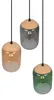 Lampa wisząca CORK czarna-dymiona-bursztynowy-zielona Podgląd zdjęcia produktu 5