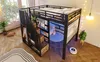 Hoogslaper 140x200 cm met opbergtrap en lades, zijrooster, Productafbeelding-voorbeeld 12