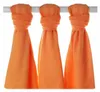 XKKO BMB Bambusová plienka Colours 70x70 - Orange (3ks) Náhľad obrázku produktu 1
