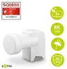 Goobay 67270 Universal Twin LNB, Gris-Blanc - LNB SAT Voir les images du produit 7