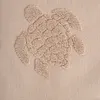 HOMLA MAREA Strandtuch beige mit Schildkrötenstickerei Produktbild-Vorschau 3
