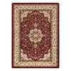 Tappeto ROYAL AGY disegno 0521 bordo rosso 200x400 cm Anteprima dell’immagine prodotto 2