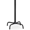 A black coat rack stand with a four-legged base. Náhled obrázku produktu
