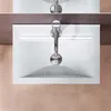 doporro Lavabo à Poser Blanc Vasque Suspendu en Céramique Voir les images du produit 3