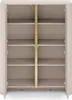 Komoda Aura 103 cm v kašmírové barvě se čtyřmi dvířky a Náhled obrázku produktu 4