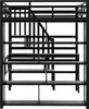 STILVORA Hochbett 140×200 mit Schreibtisch und Produktbild-Vorschau 6