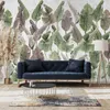 Muralo Vlies Fototapete für Wohnzimmer BLÄTTER Beton Retro Produktbild-Vorschau 8