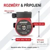 AVANSA 15-6/130 oběhové čerpadlo pro topení 230 V – DN15 Náhled obrázku produktu 4