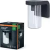 OSRAM applique da esterno E27 in vetro trasparente, design Anteprima dell’immagine prodotto 4