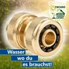 tecuro Schlauchverbinder für Wasserschläuche 1/2 Zoll (13 Produktbild-Vorschau 3