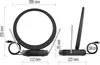 Anténa pokojová CITY RING–C500, DVB-T2, DAB, filtr LTE/4G/5G Náhled obrázku produktu