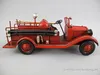 Feuerwehrauto Oldtimer Blechmodell 25 cm Dekoration Retro Produktbild-Vorschau 4
