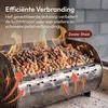 CASABEL Pellet- & Houtkorrelbrander, 30cm, 5kg, Dik Ruw Productafbeelding-voorbeeld 6
