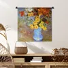 MuchoWow® Wandteppich Wandbehang Vase mit Gänseblümchen und Produktbild-Vorschau 6
